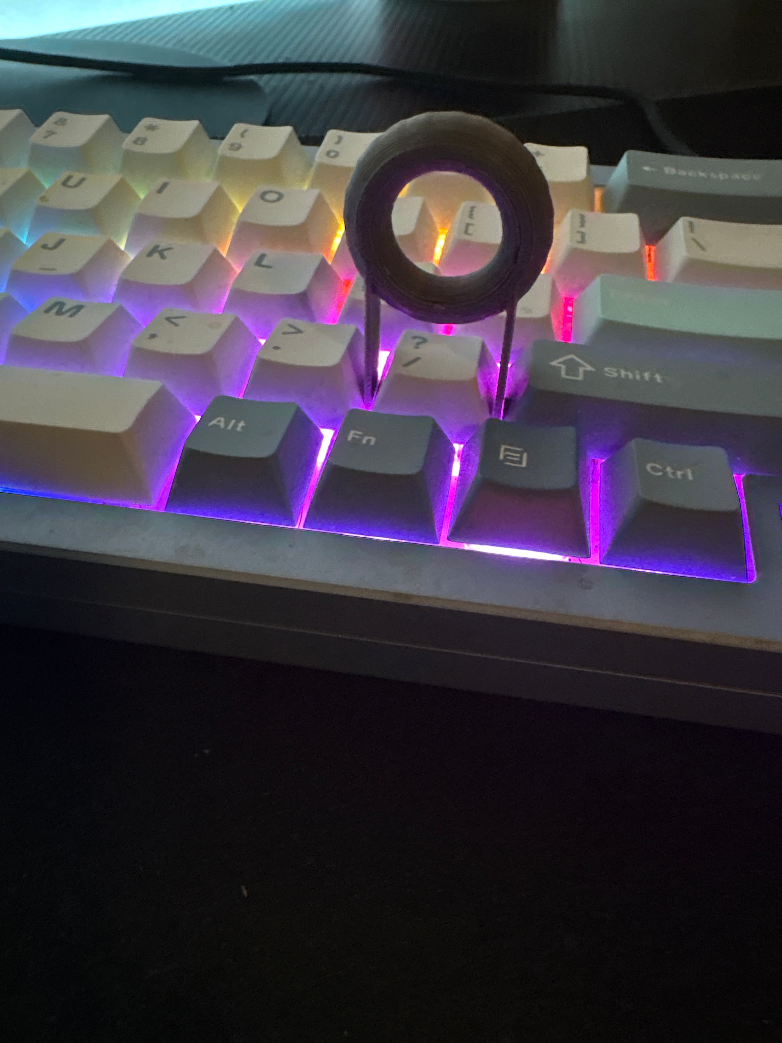 1 gray Key cap remover