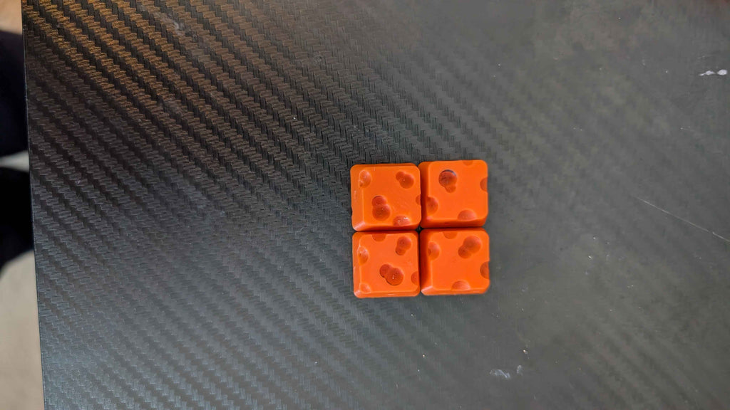 4 Cheese Key Caps