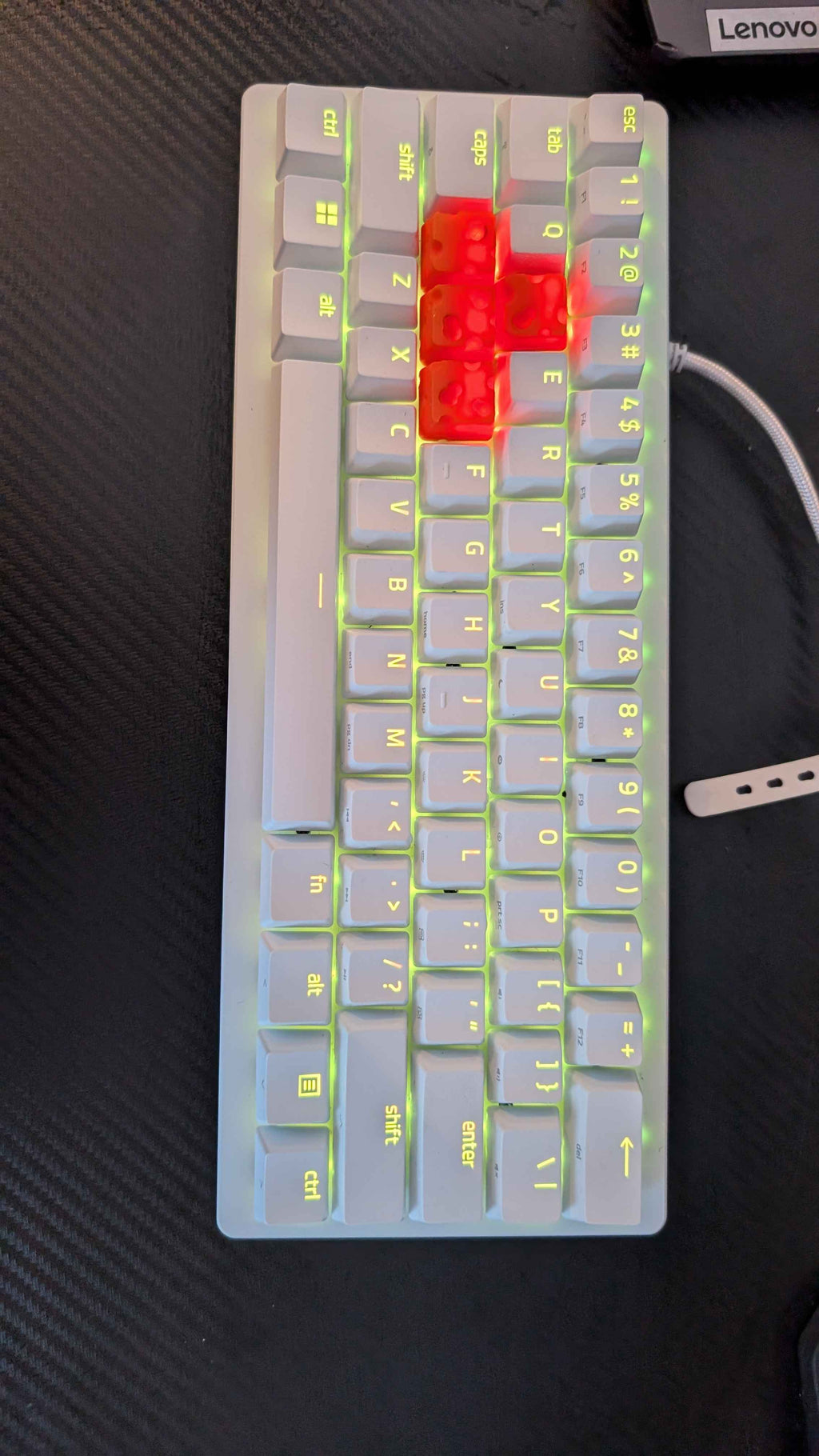 4 Cheese Key Caps